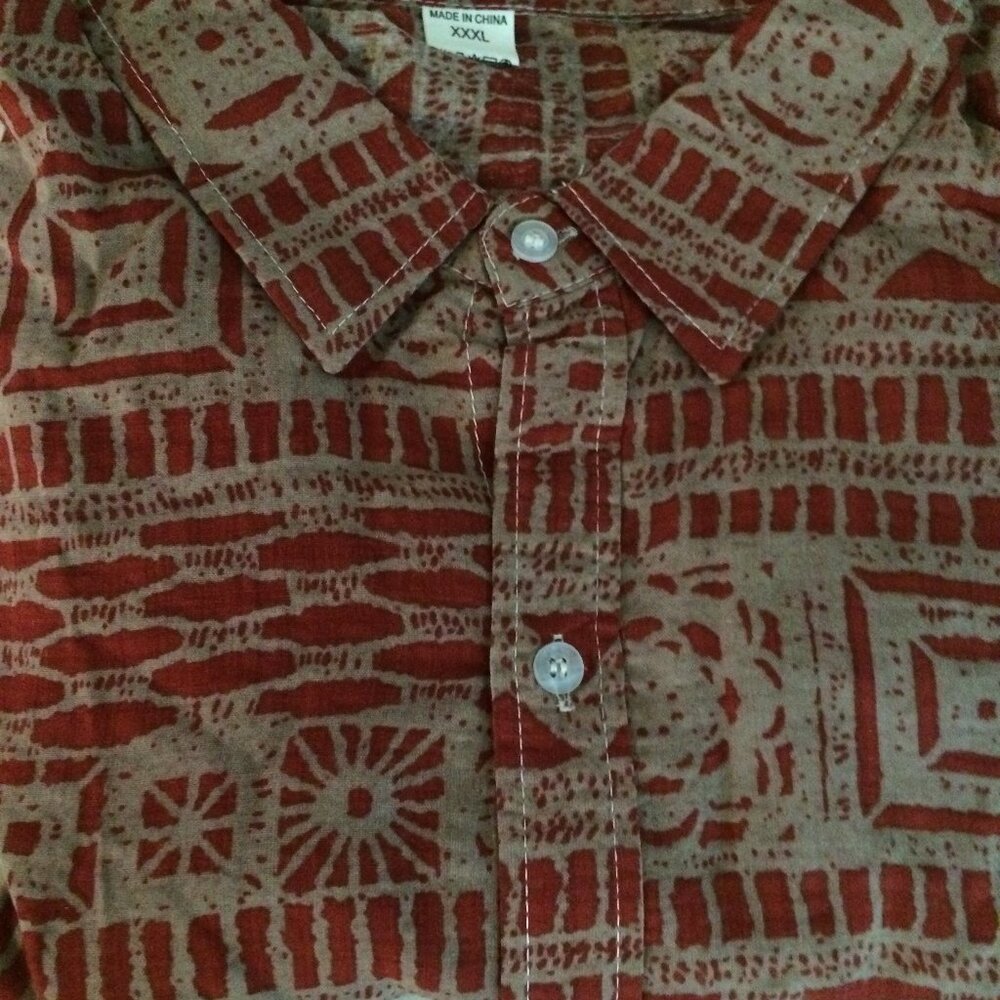 Men's summer short sleeve shirt